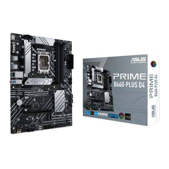 (image for) ASUS Intel B660 PRIME B660-PLUS D4 DDR4 ATX Motherboard